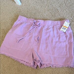 NWT Cloth & Stone brand Women's orchid blush colored Casual Shorts size:  small